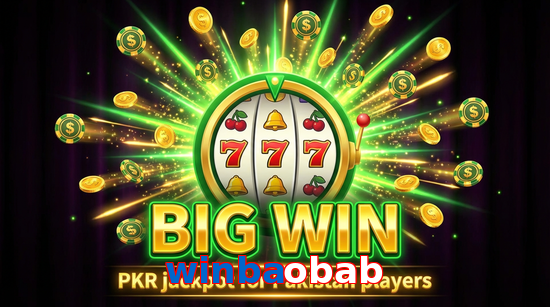 Big win animation on Winbaobab slot game